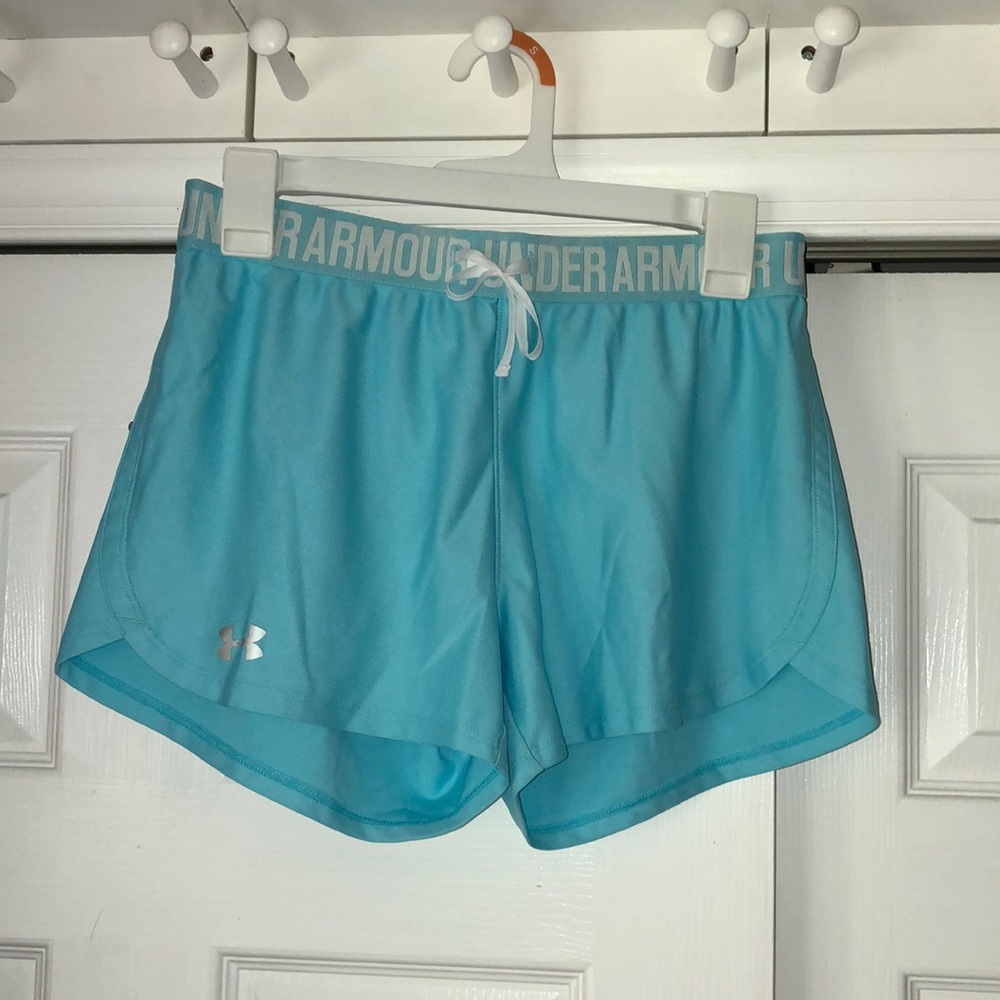 Light Blue Under Armour Shorts